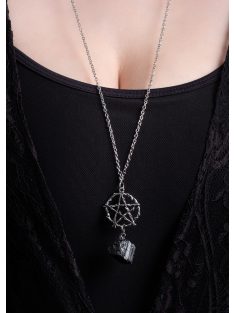 "Turmalin pentagram" nyaklánc