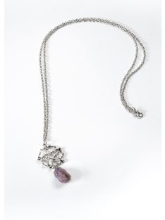 "Amethyst pentagram"  nyaklánc