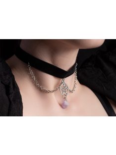 "Amethyst Pentagram" Choker