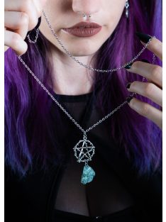 "Achát Pentagram" nyaklánc