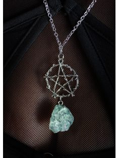"Achát Pentagram" nyaklánc