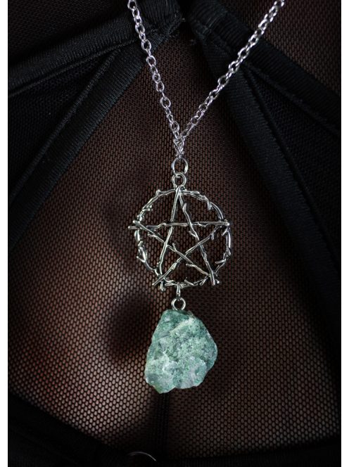 "Achát Pentagram" nyaklánc
