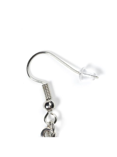 "Black Pentagram" fülbevaló