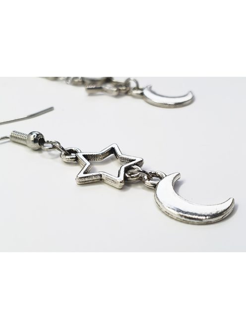 "Moon and Star" fülbevaló