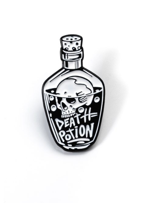 "Death Potion" kitűző