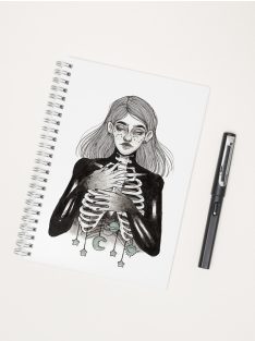"Skeleton" spirálfüzet