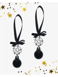 "Pentagram xmas ball" karácsonyfadísz