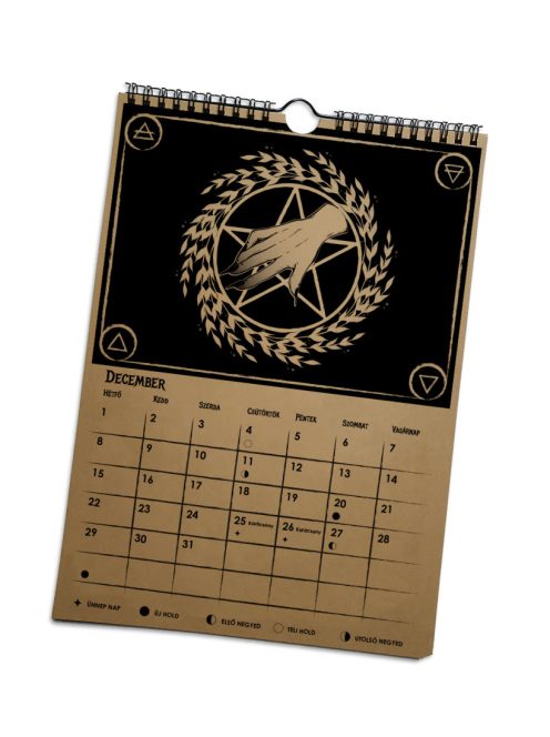 'Witches Calender 2025' falinaptár