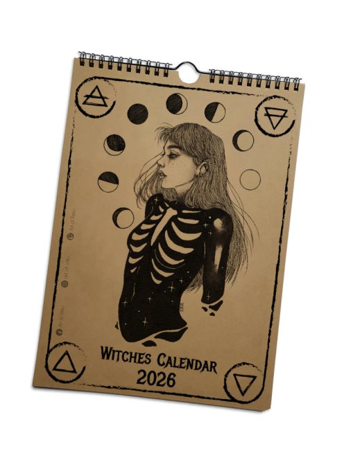 'Witches Calender 2026' falinaptár